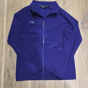 Under Armour Vibrant Purple Zip-Up Jacket